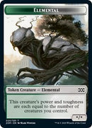 Elemental // Shapeshifter Double-Sided Token [Double Masters Tokens]-1