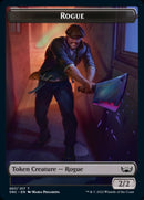 Treasure (017) // Rogue Double-Sided Token [Streets of New Capenna Tokens]-2