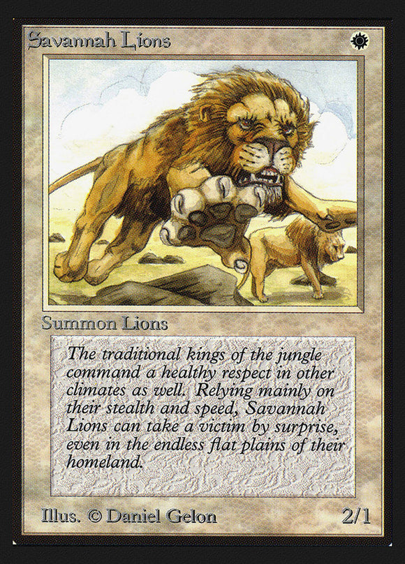 Leones de Savannah [Edición de coleccionista] 