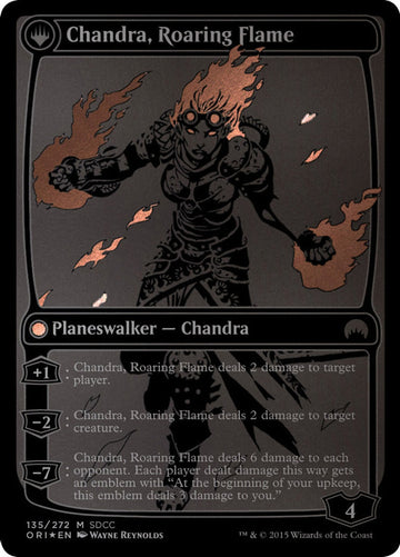 Chandra, Fire of Kaladesh // Chandra, Roaring Flame [San Diego Comic-Con 2015] - 0