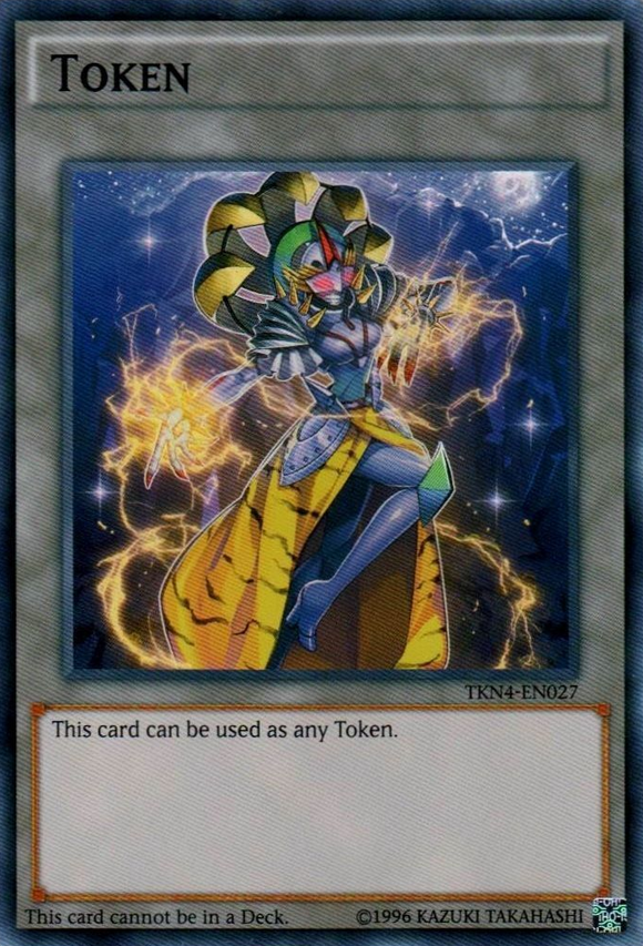 Ficha (Mithra, el vasallo del trueno) [TKN4-EN027] Súper rara 