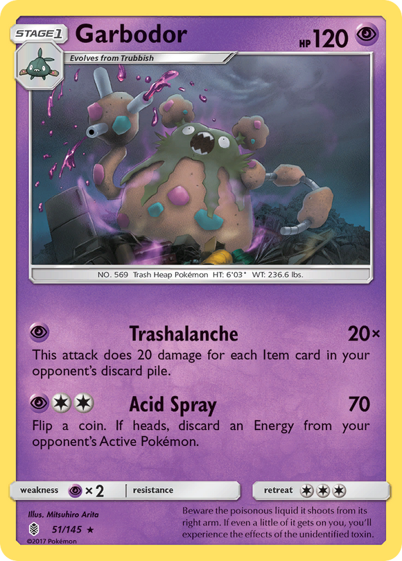 Garbodor (51/145) [Sol y Luna: Guardianes en ascenso] 