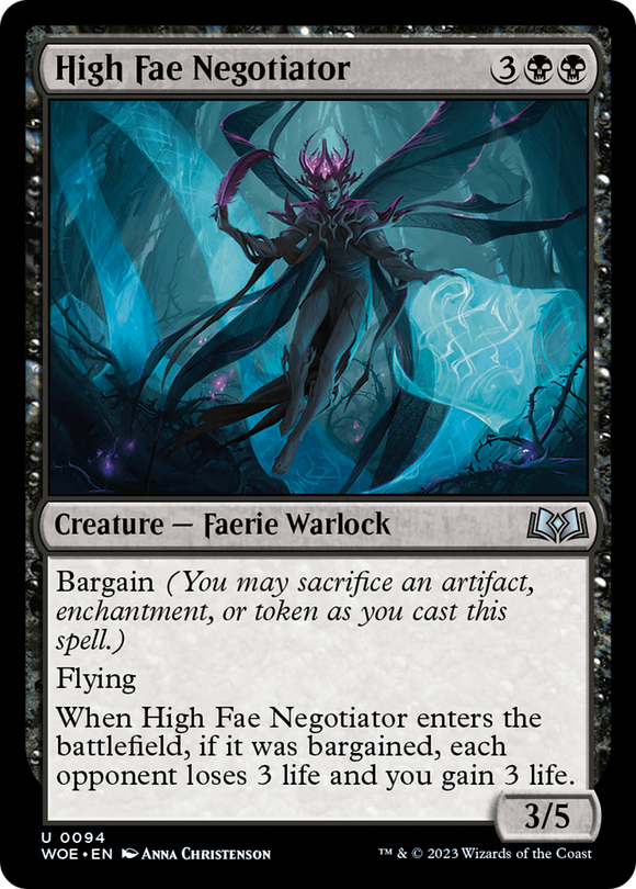 Negociador de los Altos Fae [Wilds of Eldraine] 