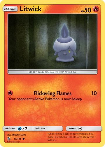 Litwick (11/145) [Sol y Luna: Guardianes en ascenso] 