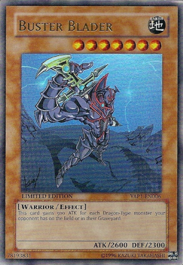 Buster Blader [YAP1-EN006] Ultra raro 