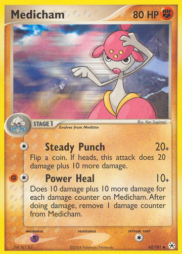 Medicham (42/101) [EX: Leyendas ocultas] 