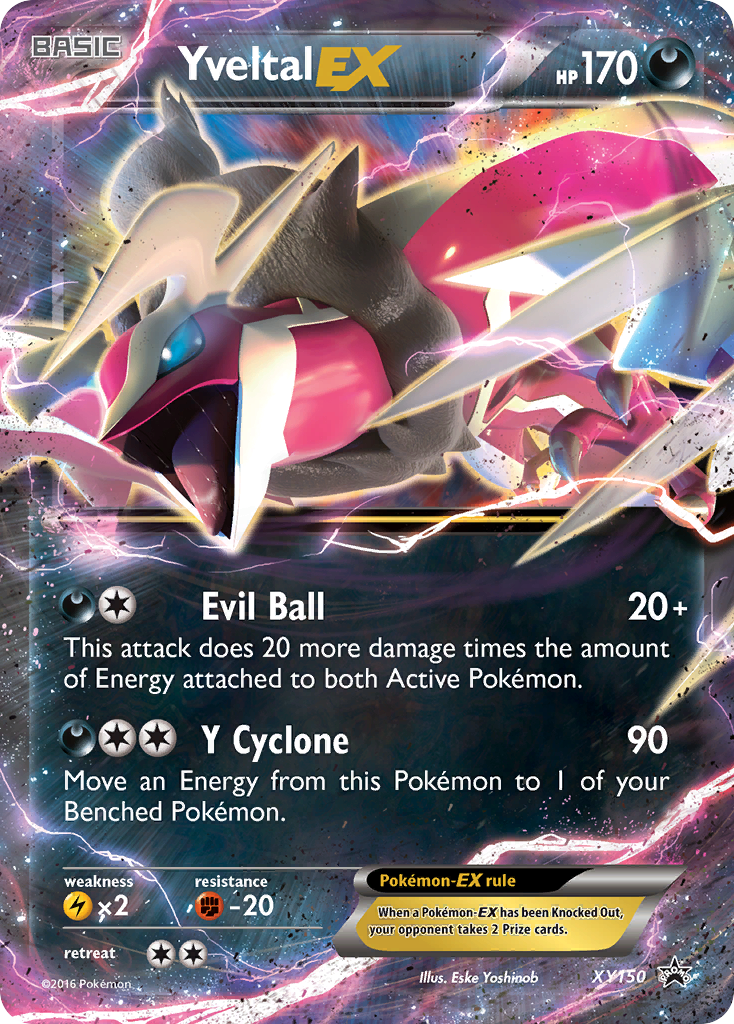 Yveltal EX (XY150) [Promociones de XY: Black Star] 