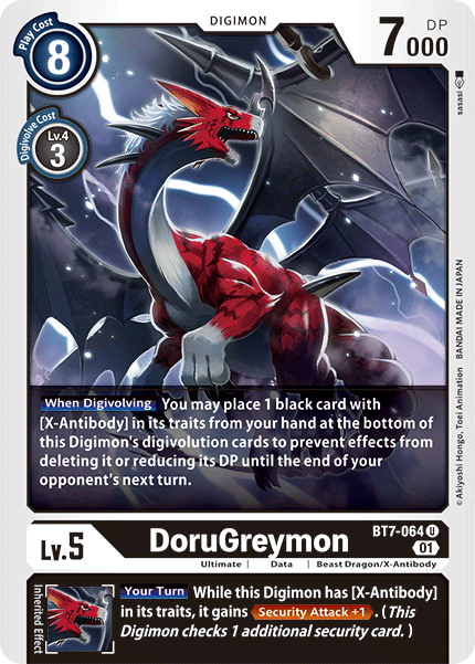 DoruGreymon [BT7-064] [Próxima aventura] 