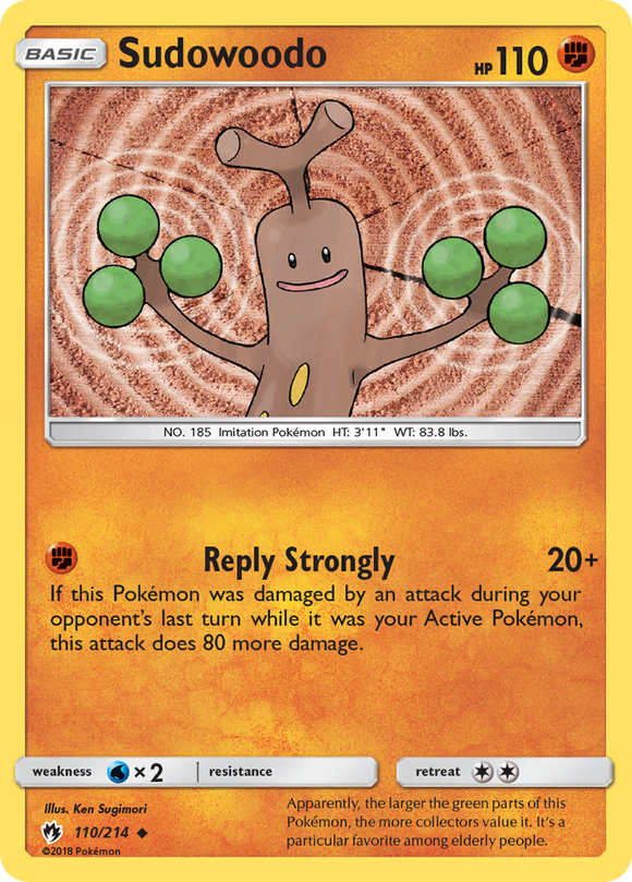 Sudowoodo (110/214) [Sol y Luna: Trueno Perdido] 