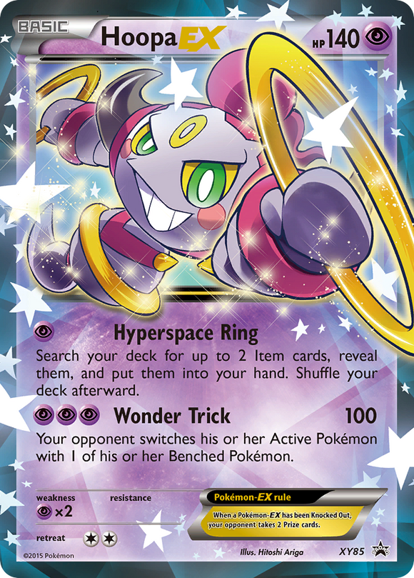 Hoopa EX (XY85) (Promoción de colección) [XY: Black Star Promos] 
