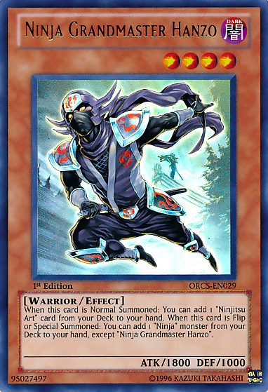 Gran maestro ninja Hanzo [ORCS-EN029] Ultra raro 