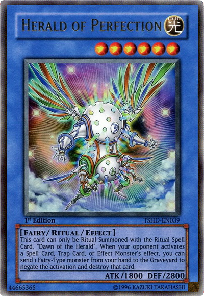 Heraldo de la perfección [TSHD-EN039] Ultra raro 