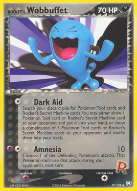 El Wobbuffet de Rocket (47/109) [EX: El Equipo Rocket regresa] 