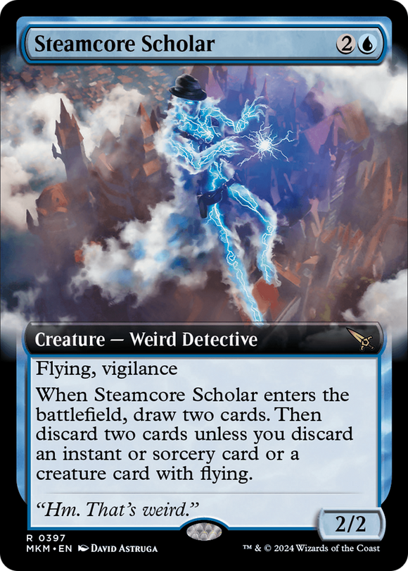 Steamcore Scholar (Ilustración ampliada) [Asesinatos en la mansión Karlov] 
