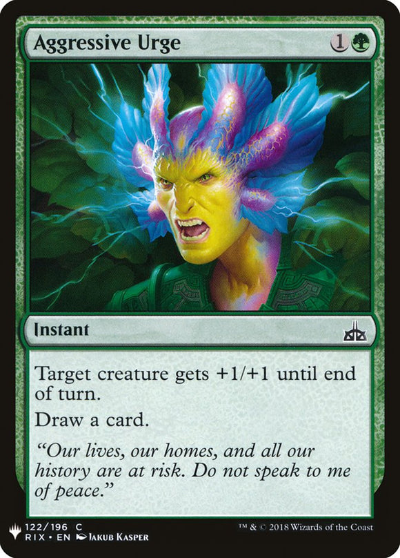 Impulso agresivo [Mystery Booster] 