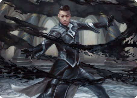 Tarjeta de arte de Killian, duelista de tinta [Serie de arte de Strixhaven: Escuela de magos] 