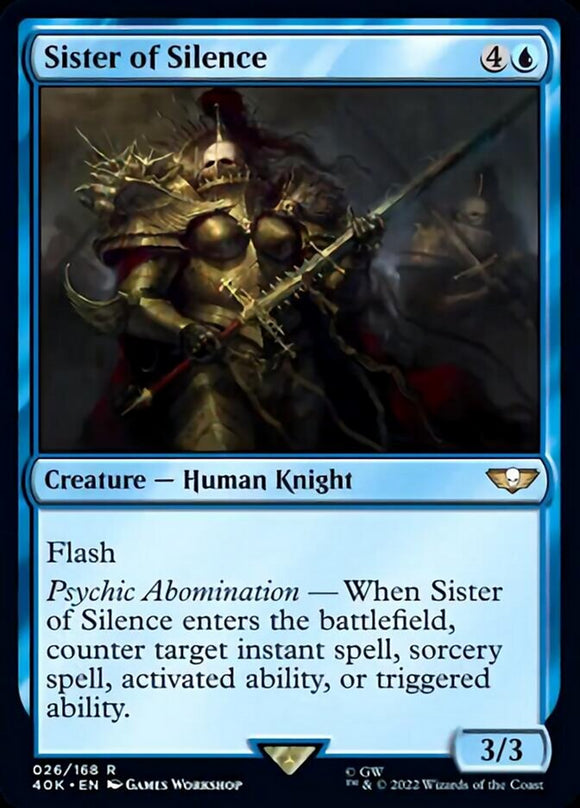Hermana del Silencio (Surge Foil) [Warhammer 40,000] 