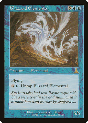 Elemental de ventisca [El destino de Urza] 