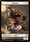 Goblin // Solider (0004) Double-Sided Token [Tarkir: Dragonstorm Commander Tokens]-2