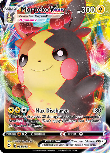 Morpeko VMAX (038/072) [Espada y escudo: Destinos brillantes] 