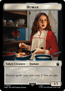 Human (0005) // Treasure (0028) Double-Sided Token [Doctor Who Tokens]-1