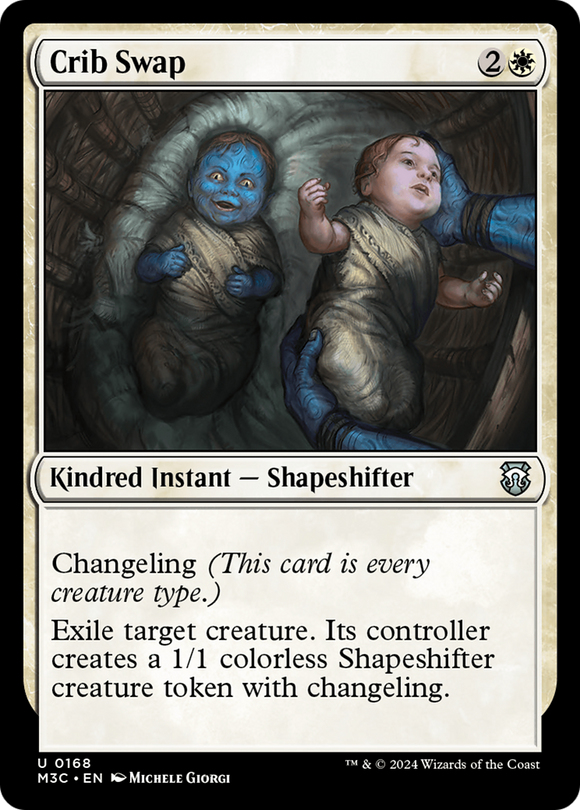 Intercambio de cunas (lámina de ondulación) [Comandante de Modern Horizons 3] 