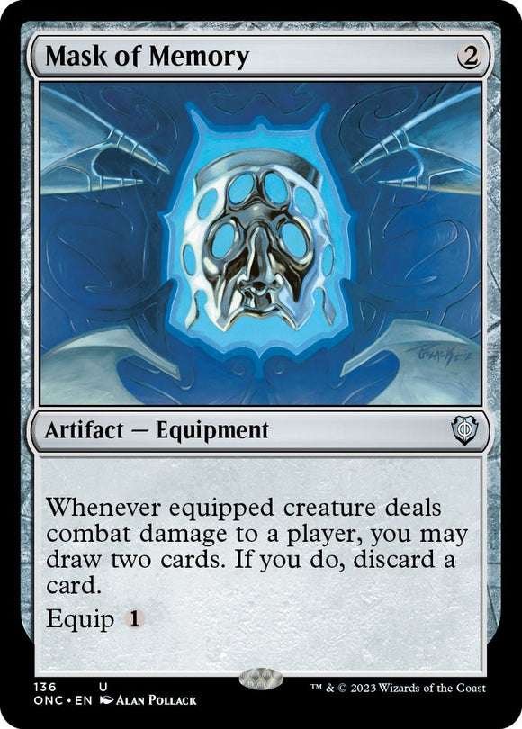 Máscara de la memoria [Phyrexia: Todos serán un solo comandante] 