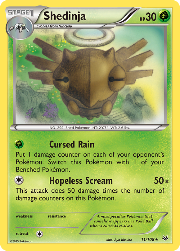 Shedinja (11/108) [XY: Cielos rugientes] 