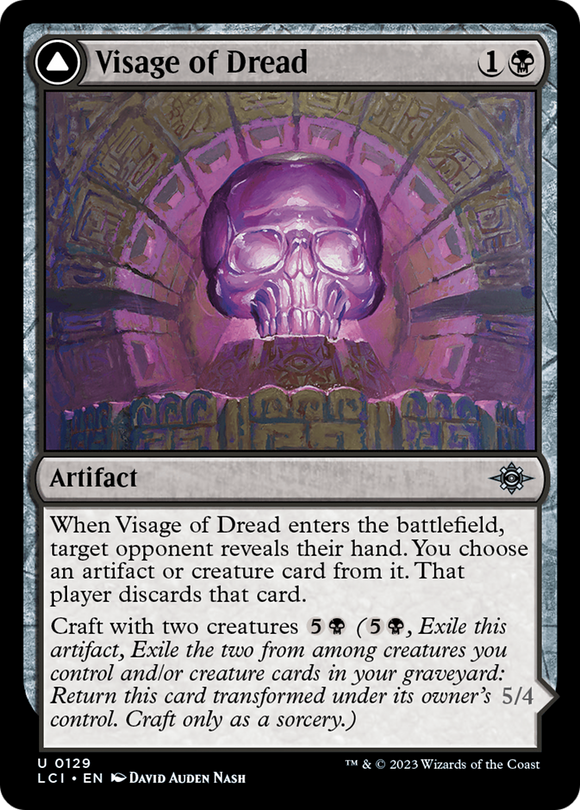 Rostro del terror // Oseosaurio del terror [Las cavernas perdidas de Ixalan] 