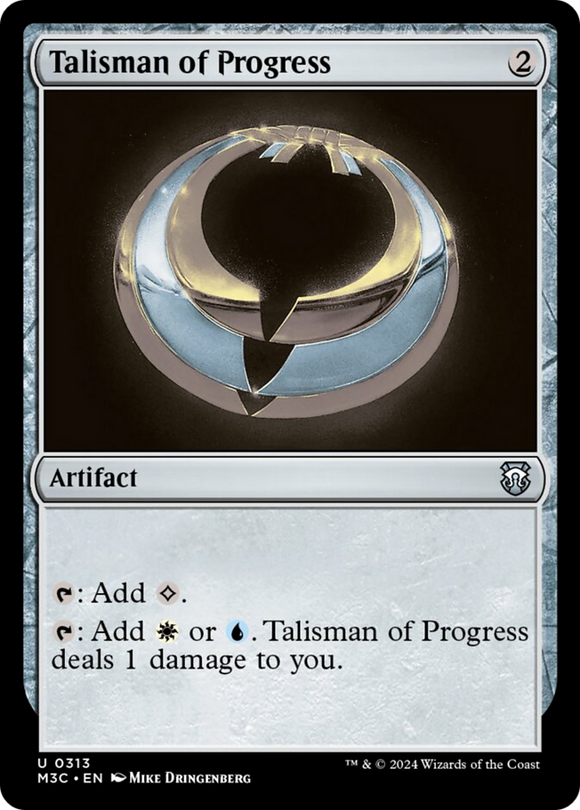 Talismán del progreso [Comandante de Modern Horizons 3] 