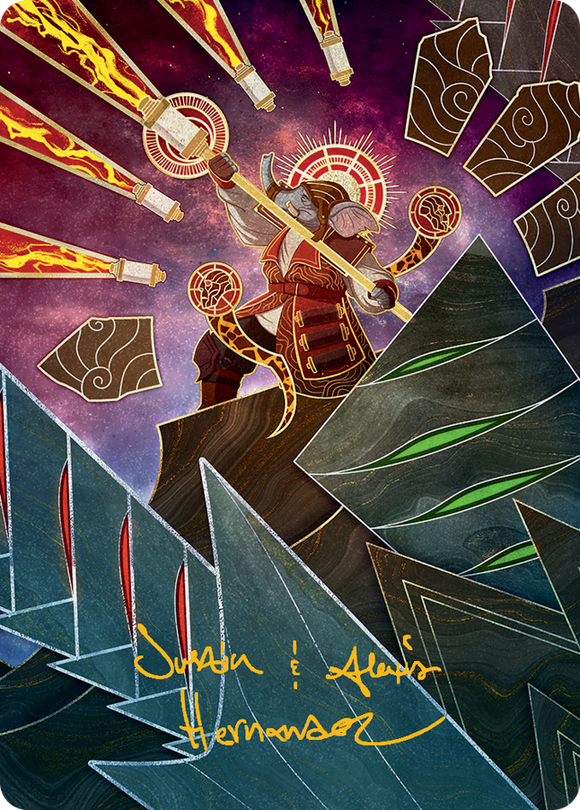Tarjeta de arte Quintorius, maestro del saber (63) (firma estampada en oro) [Serie de arte Marcha de la máquina] 