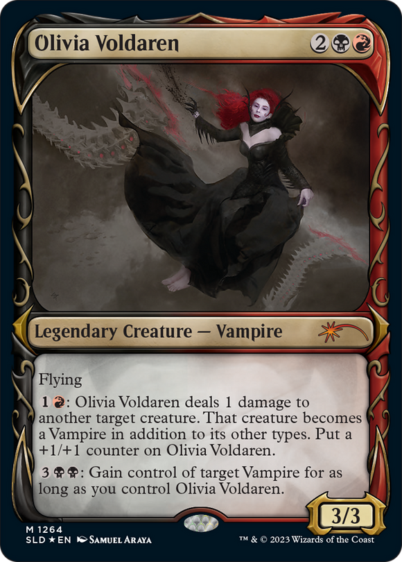 Olivia Voldaren (Halo Foil) [Serie Secret Lair Drop] 