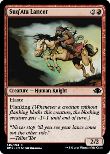 Suq'Ata Lancer [Dominaria Remastered] 