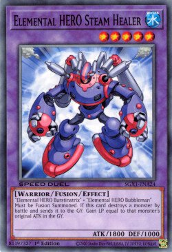 Elemental HERO Steam Healer [SGX1-ENA24] Común 