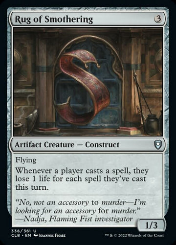 Alfombra de asfixia [Commander Legends: Battle for Baldur's Gate] 