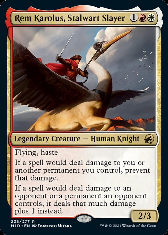 Rem Karolus, el cazador incondicional [Innistrad: Midnight Hunt] 