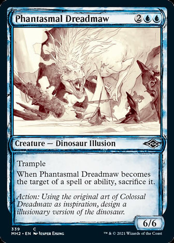 Phantasmal Dreadmaw (Sketch) [Modern Horizons 2] - 0
