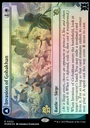 Invasión de Gobakhan // Matriz de escudos de luz [Promociones de prelanzamiento de March of the Machine] 
