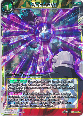 Restrain (BT7-098_PR) [Promociones previas al lanzamiento de Asalto de los Saiyans] 