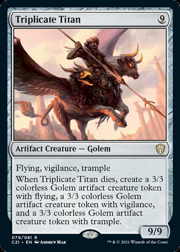 Titán triplicado [Commander 2021] 