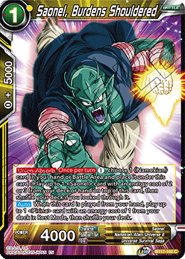 Saonel, cargas sobre los hombros (BT17-102) [Ultimate Squad] 