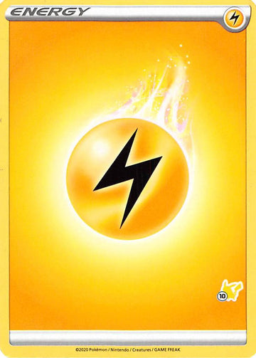 Energía del rayo (sello de Pikachu n.° 10) [Battle Academy 2022] 