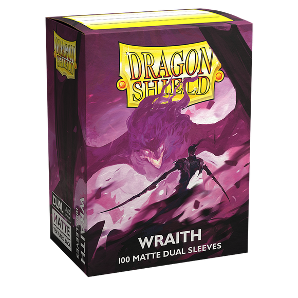 Dragon Shield: Fundas estándar de 100 ct - Wraith (mate doble) 