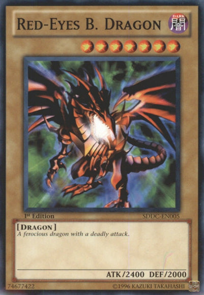 Dragón B de ojos rojos [SDDC-EN005] Común 