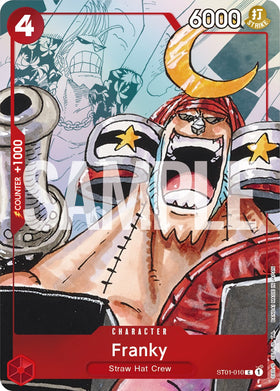 Franky (arte alternativo) [Tarjetas promocionales de One Piece] 