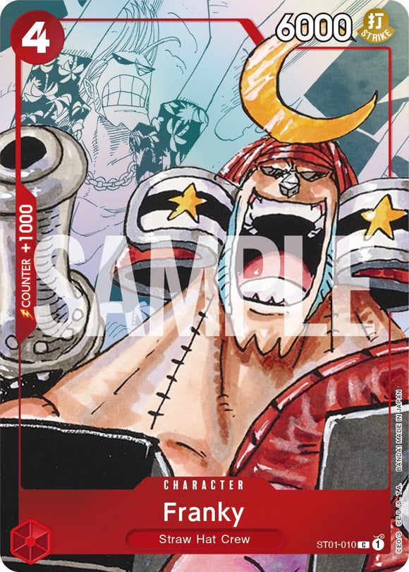 Franky (arte alternativo) [Tarjetas promocionales de One Piece] 