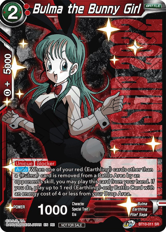 Bulma la conejita (Campeonato 2022) (BT10-011) [Tarjetas de promoción] 
