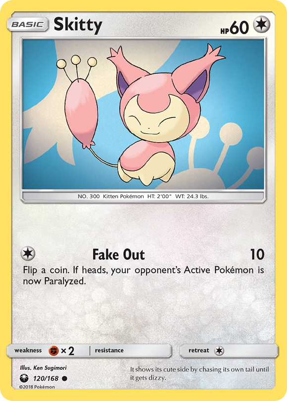Skitty (120/168) [Sol y Luna: Tormenta Celestial] 