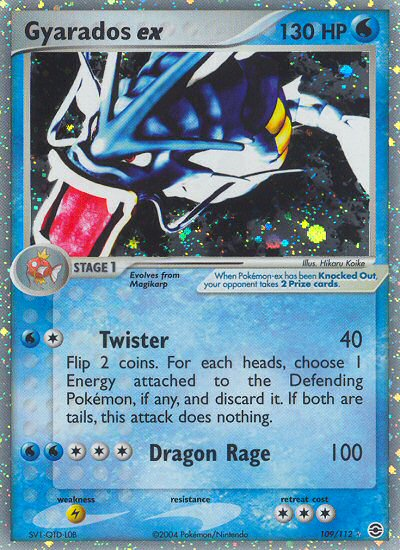 Gyarados ex (109/112) [EX: Rojo Fuego y Verde Hoja] 