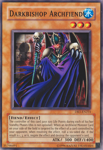Obispo oscuro Archidemonio [DR1-EN231] Común 